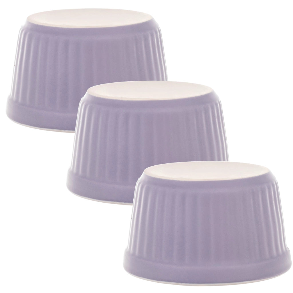 KADAX Set di 3 ciotole da forno per zuppiere, resistenti al forno, diametro 9 cm, capacità 150 ml.
