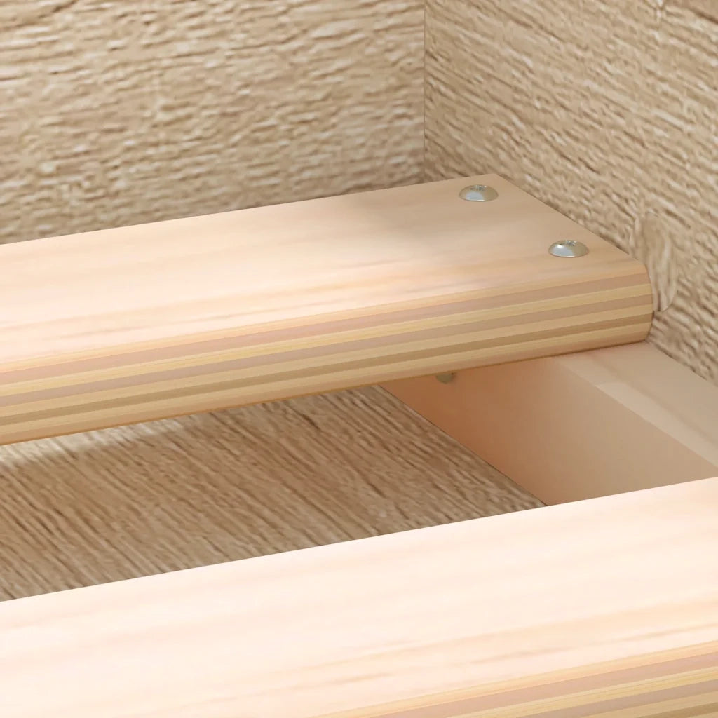 Letto singolo | Letto per adulti | Giroletto Rovere Sonoma 90x200 cm