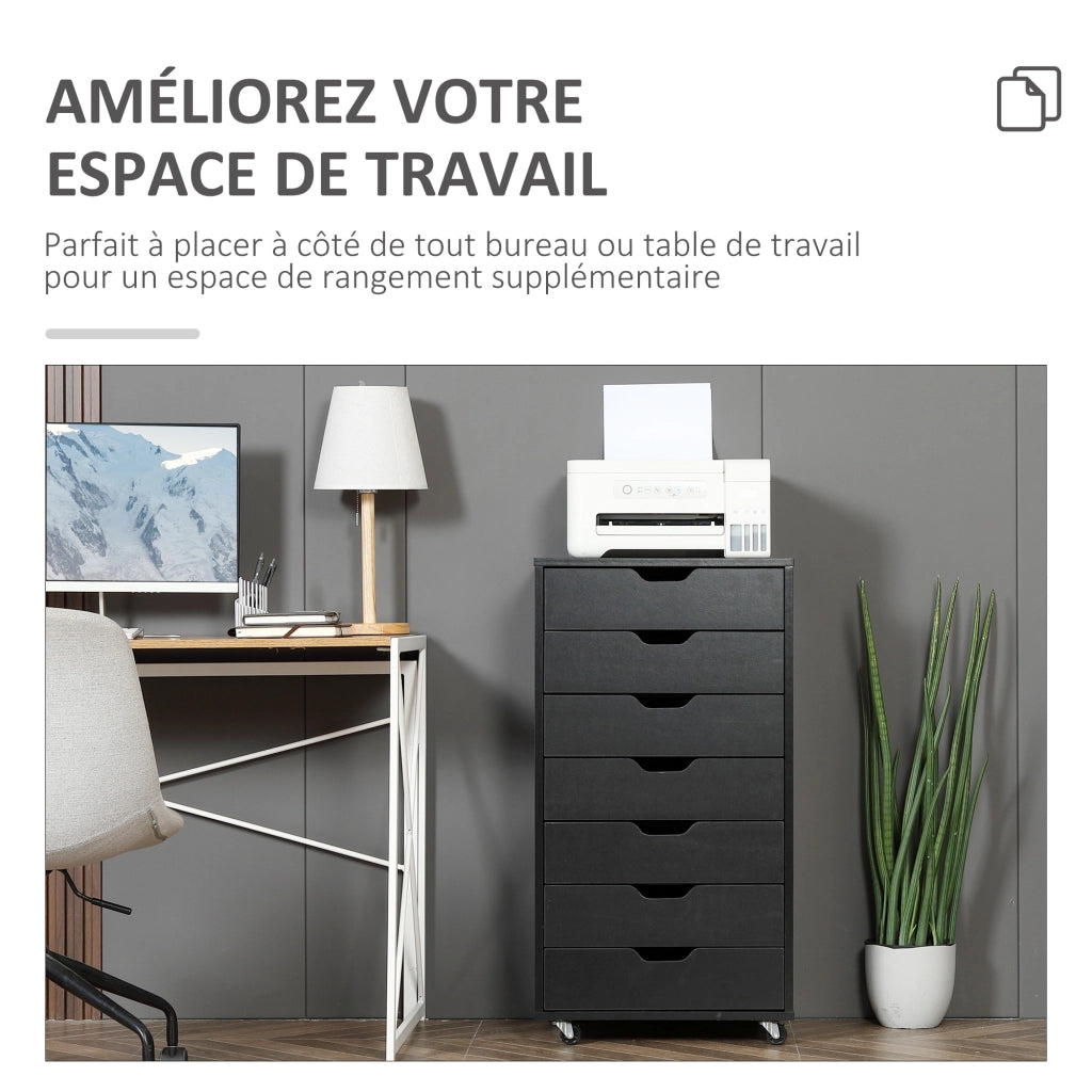 Scrivania con cassetti ¨C Zephmum ¨C Bianco 80x60x100 cm