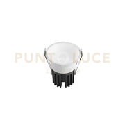 INCASSO QUARK R18DA BIANCO TONDO 18W 2400LT CCT 3000K / 4000K 10X9,5CM
