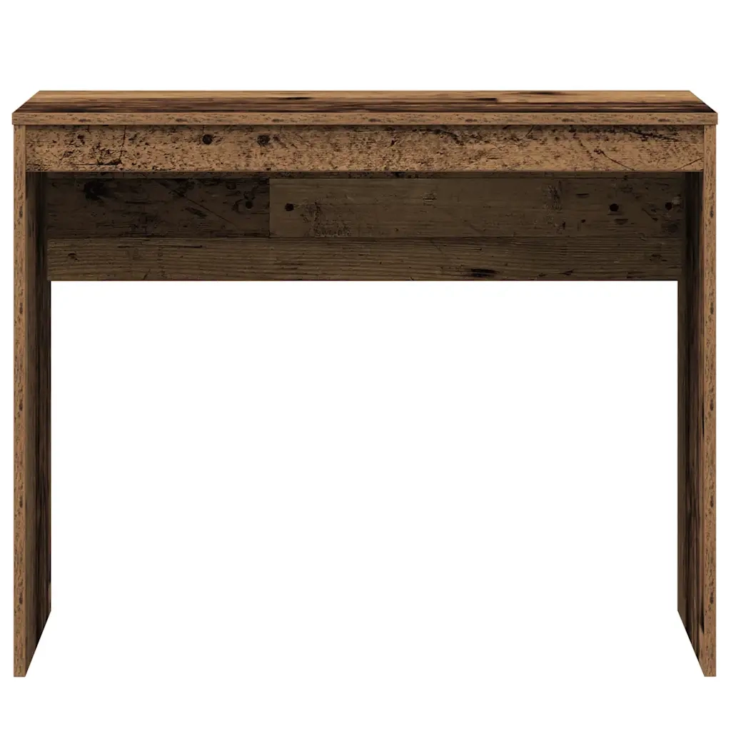 Scrivania Legno Antico 90x40x72 cm in Legno Multistrato
