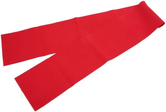 Pianoklavierhoes - Reinigingsdoek per pianotastiera - Comfortevole e pelle amichevole - Rosso - Protegge le tasti del pianoforte - Adatto per 88 tasti - 12x18 cm