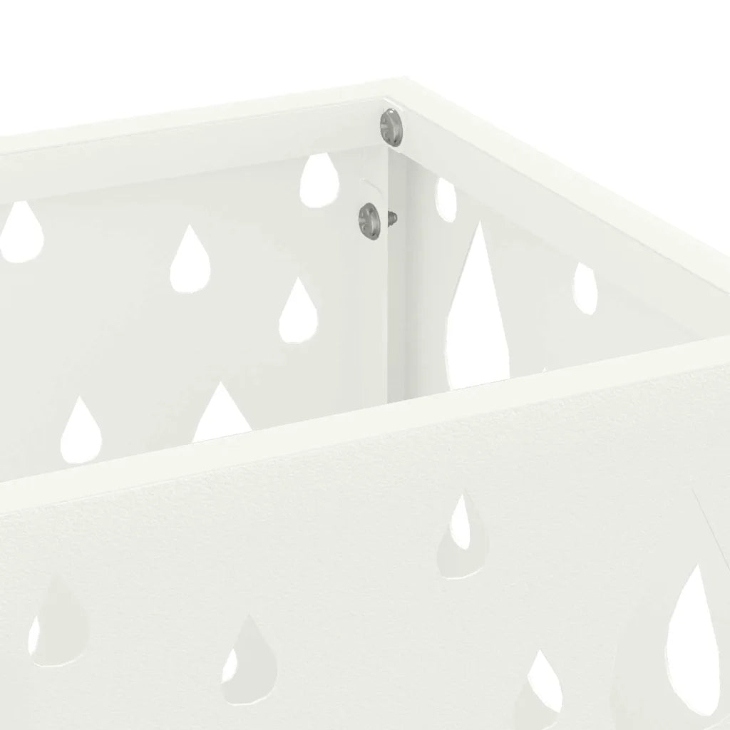 Supporto per Ombrellone Bianco 15,5 x 15,5 x 49 cm Metallo CFW4060077