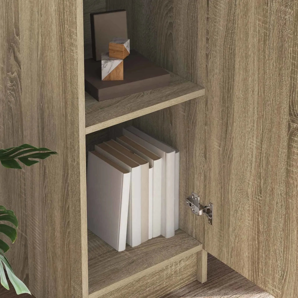 Credenza | Madia | Buffet da pranzo | Armadio da pranzo Rovere Sonoma 35 x 39 x 168 cm