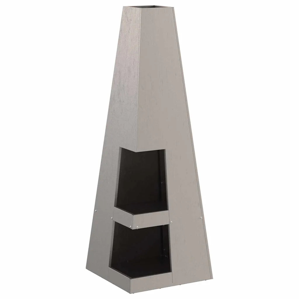 Braciere Ruggine 35 x 35 x 100 cm 858947