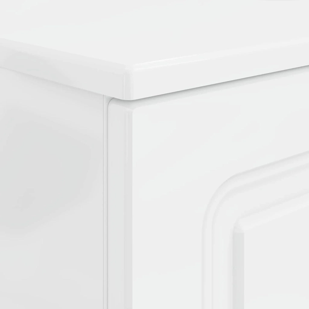 Armadio per Lavabo da Bagno UTRECHT Bianco Lucido 897679