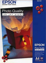 Epson Photo Quality Inkjet Paper - A4 - 100 Fogli