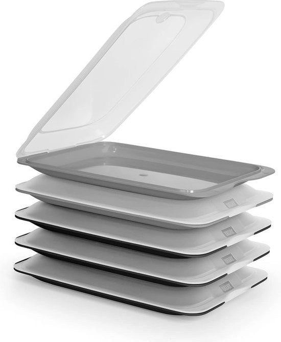 Contenitori di conservazione per salumi di alta qualità Conservazione ottimale nel frigorifero

Modello: 12345
Capacità: 12 litri
Materiali: acciaio inossidabile e plastica
Dimensioni: 35x25x20 cm