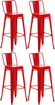 Set di 4 sgabelli da bar Mason 6