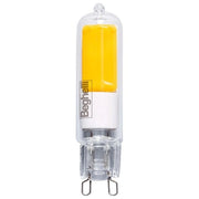 Beghelli 57020 Zafiro Lampadina LED Bispina G9 5W 650lm 3000K Luce Calda Classe E