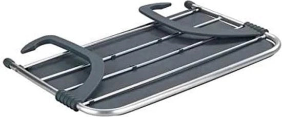 Doppio Utilizzo Asciugamani e Pannelli di Supporto in Alluminio 53 x 34 x 16 cm Luccicante Argento - Pratico e Spazievolutivo