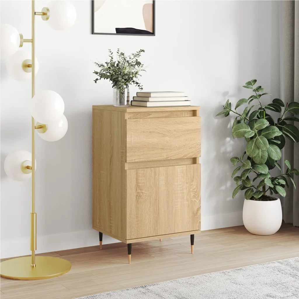 Credenza-Buffet-Armadio da cucina Rovere Sonoma 40x35x70 cm in Legno Multistrato 889950