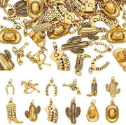 Set di accessori da cowboy western - 72 pezzi per creare gioielli