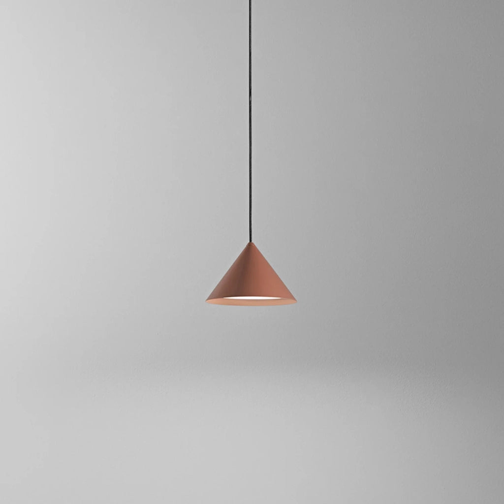 Sospensione Minimal Peak Metallo Terracotta Led 12W 3000K Ip20