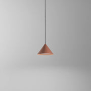 Sospensione Minimal Peak Metallo Terracotta Led 12W 3000K Ip20