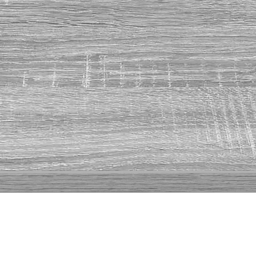 Scrivania a parete Grigio Sonoma 80 x 45 x 30 cm