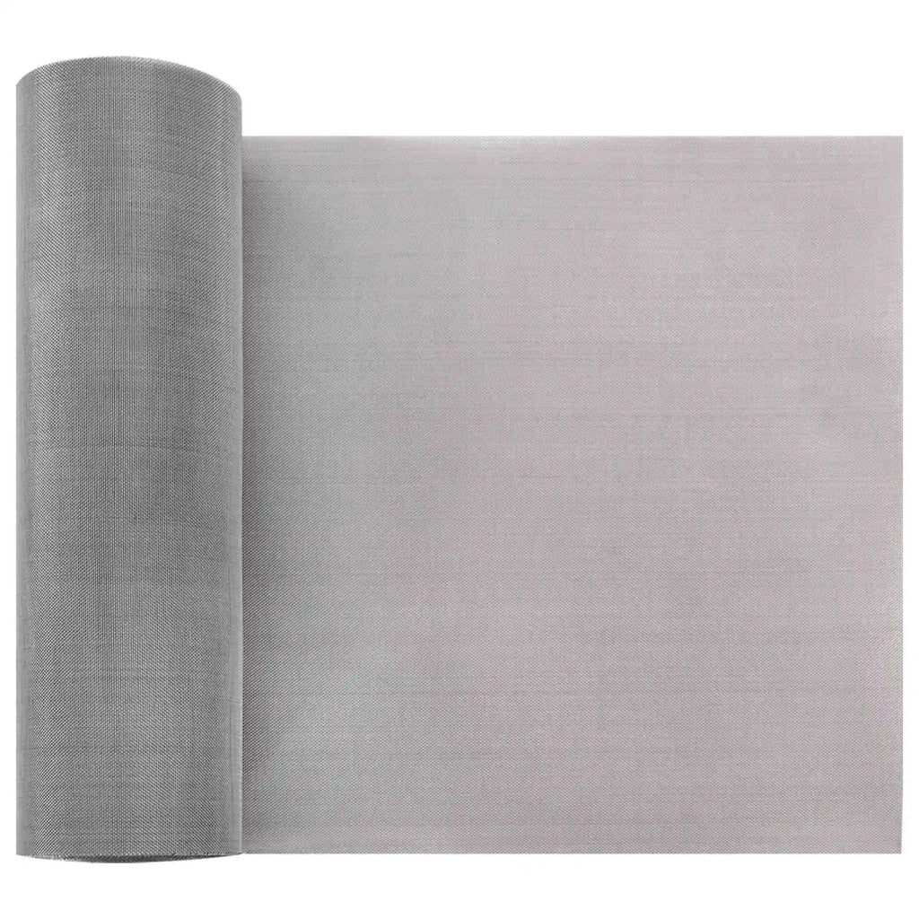 Rete per schermatura 20 x 500 cm 60 Mesh Argento 42039563