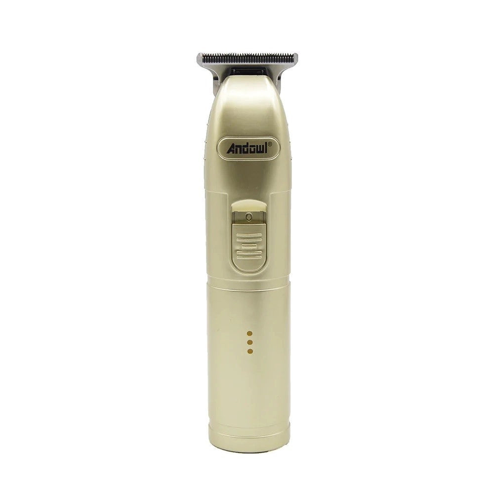 Trade Shop - Rasoio Professionale 4 Testine Di Taglio Silenzioso Clipper Q-xt12 Ricaricabile -