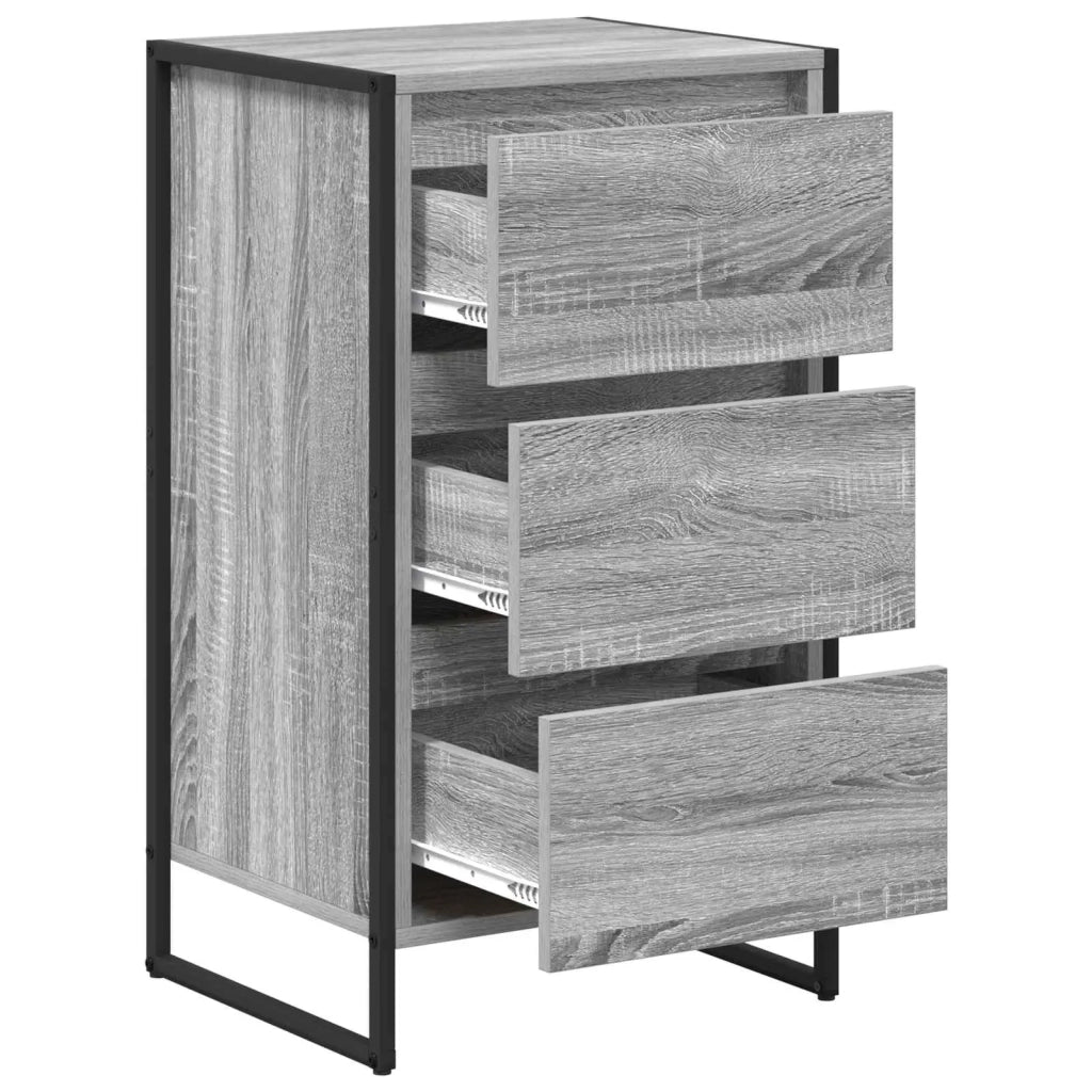 Credenza Grigio Sonoma 42 x 36 x 75.5 cm Legno multistrato 886549