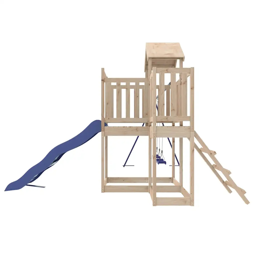 Set da Gioco da Esterno in Legno Massello di Pino 3155843
