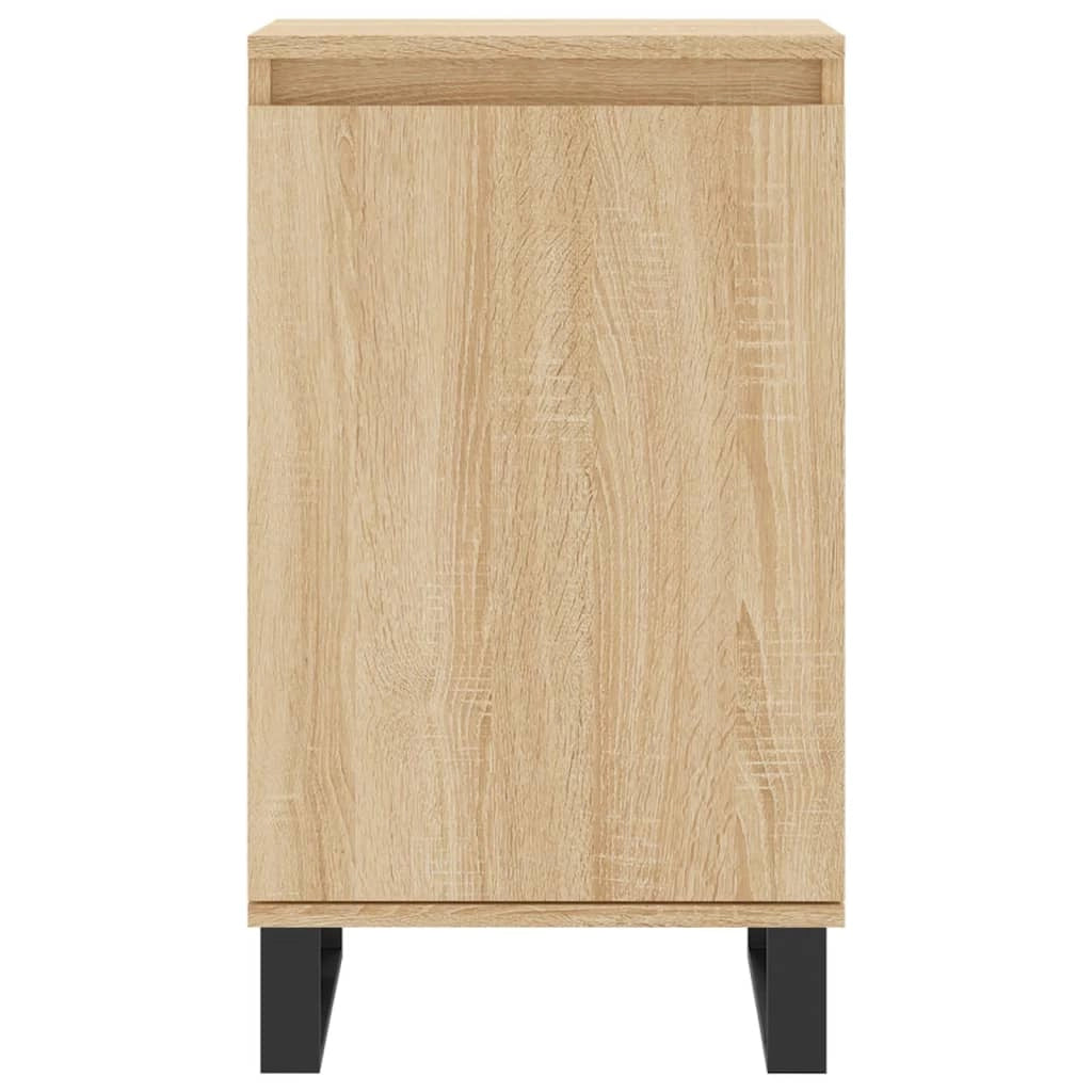 Buffet credenza cassettiera armadio mobile contenitore organizer cucina soggiorno Sonoma 40 x 35 x 70 cm legno ingegnerizzato grigio 02_0031562