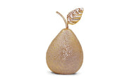 Decorazione Arredo Casa Oggettistica Pera Oro Grande 20 cm