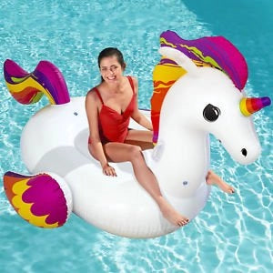 CAVALCABILE GIGANTE UNICORNO, CM. 224X164
