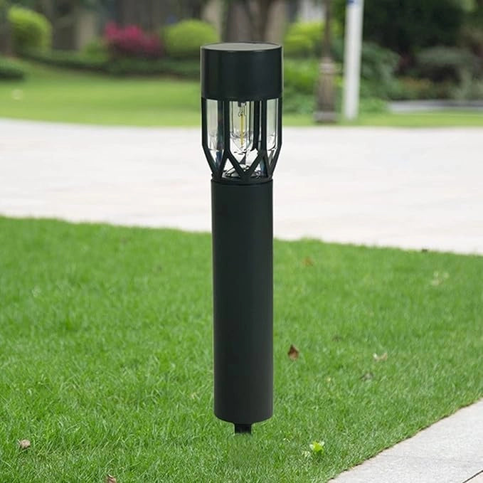 LAMPADA giardino per esterno A ENERGIA SOLARE cm 7 x h.40- 12 pezzi