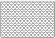 Mat di protezione per doccia - Antiscivolo termoresistente - Protezione per doccia in silicone - Mat di protezione per doccia - Piastra antiaderente multifunzionale - Mat di protezione per doccia non porosa - 42x31x0.9cm