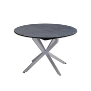 Tavolo da pranzo allungabile Loyd Antracite/Grigio 120 x 120 cm Estensibile Vicco