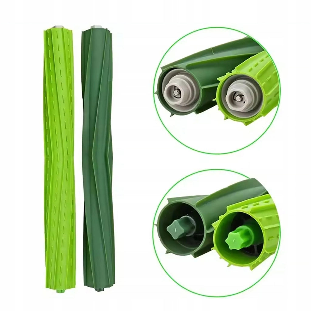 Set di Ricambio per iRobot Roomba S9 S9+ – 2 Spazzole in Gomma, 3 Filtri HEPA, 3 Spazzole Laterali