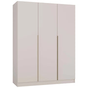 Armadio SENSO 3d 150 cm 3 ante oro maniglie per soggiorno camera da letto cashmere beige guardaroba