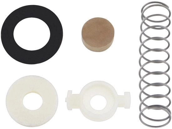 Kit di riparazione per tromba 28 pezzi - set di manutenzione - supporti di velluto/attacchi di cavo/pad di guaina - plastica/metallo/lana - adatto per tromba Bb/cornetta/tromba Bb a tasca - sostituzione semplice