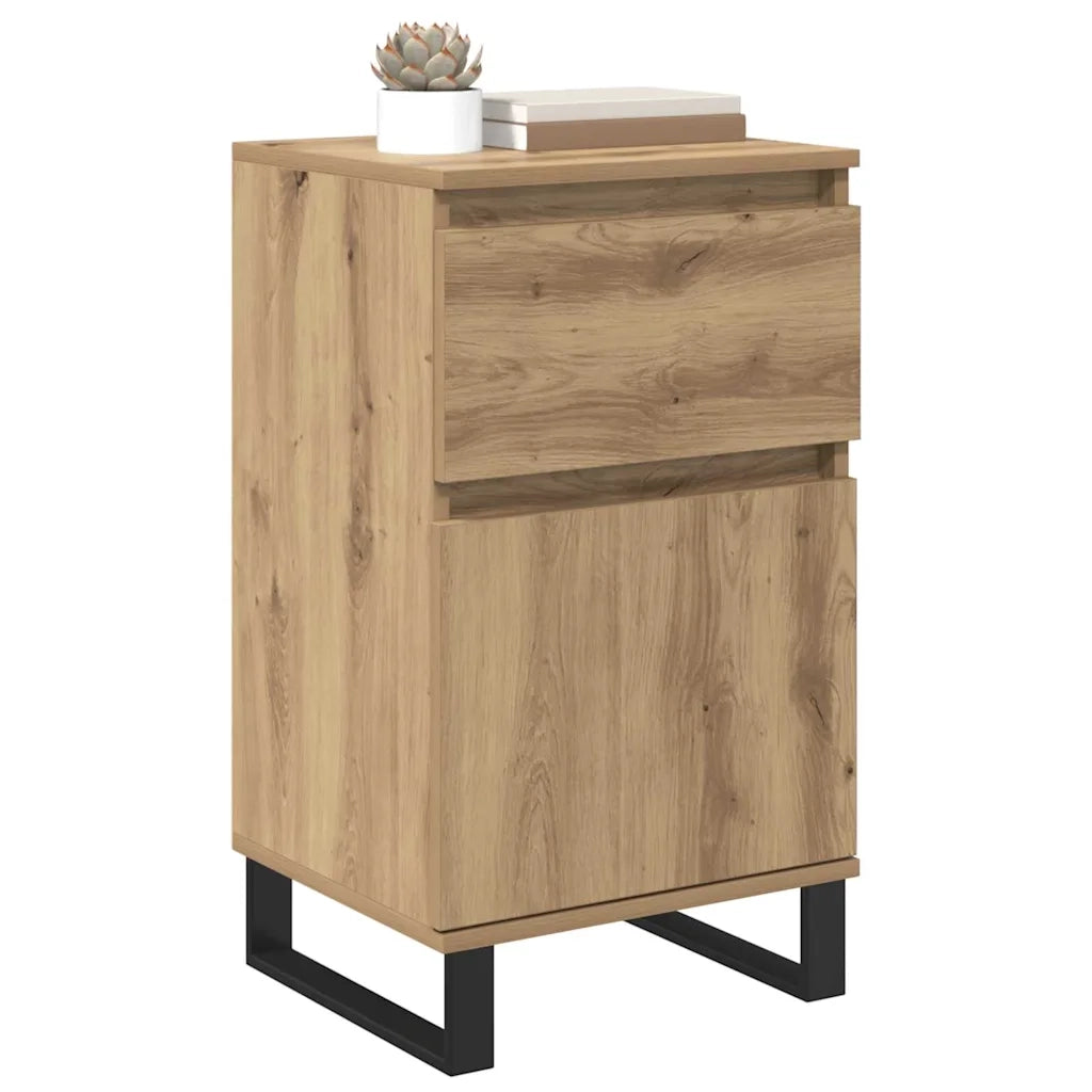 Credenza-Buffet-Armadio da cucina rovere artigianale 35 x 40 x 70 cm Legno multistrato 833193