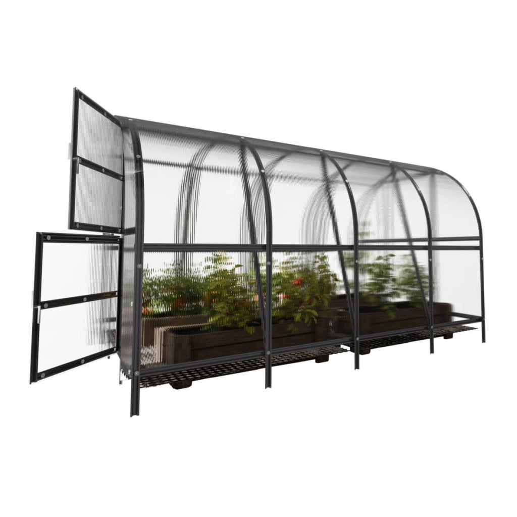 Serra da giardino KLASIKA BALTIC LT 3 x 4 m (12 m²), 4 mm con rivestimento in policarbonato