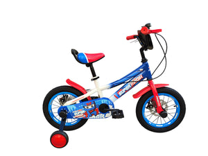 Bicicletta per Bambini 14" Freni a Disco Magik-Bike Super Blu