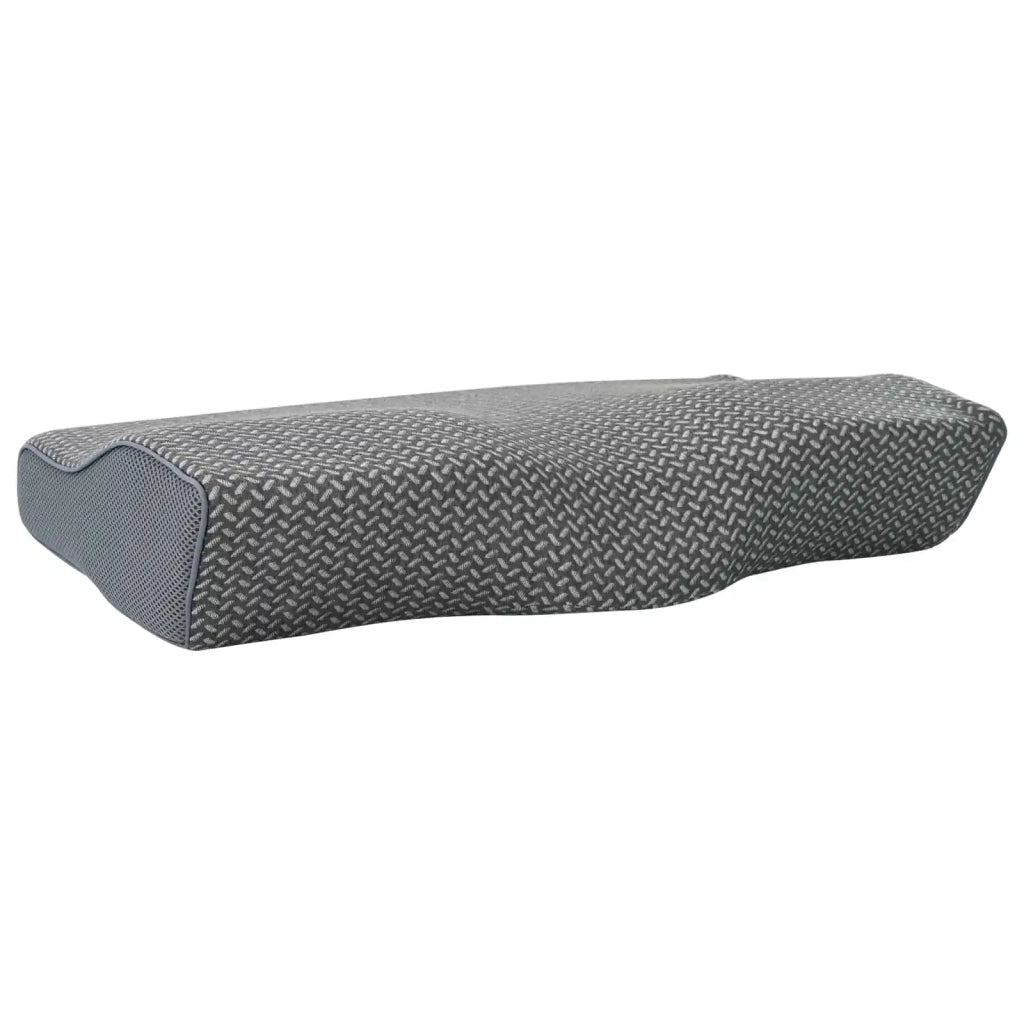 Cuscino con cuscino Grigio 60 x 34 x 11 cm Poliestere CFW6354308