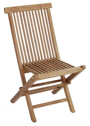 Sedia da Giardino Pieghevole in Legno Teak Vorghini Salina