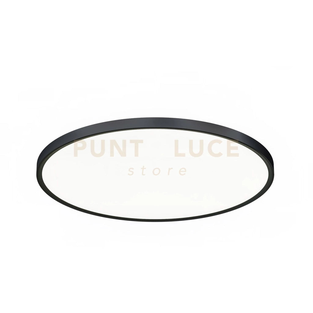 GPL327- PLAFONIERA D.50CM 3000-4000-6000K 3800-4000-4100LM 40W BIANCO NERO