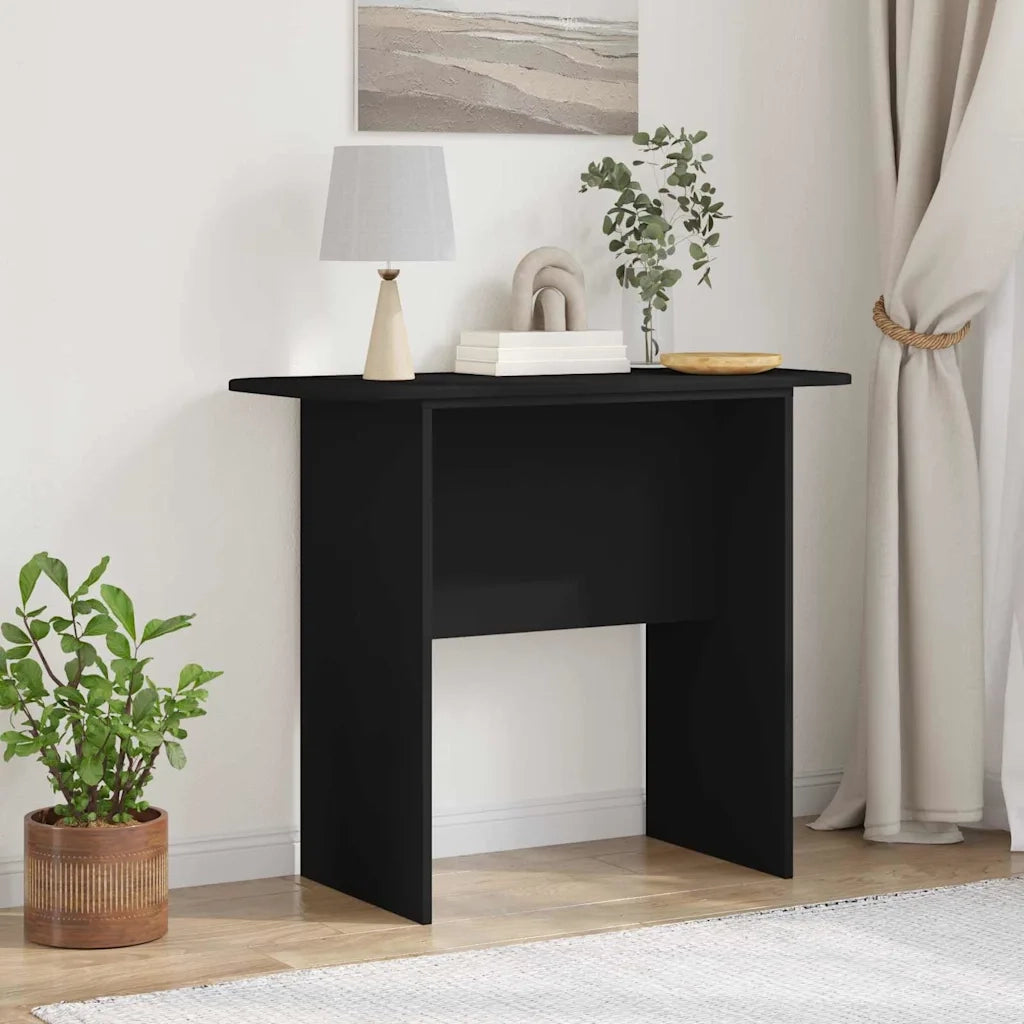 Tavolo consolle Nero 93 x 40 x 75 cm Legno multistrato 891151