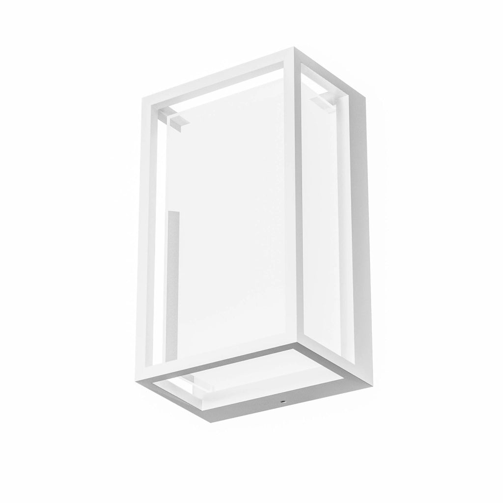 GES2100 Plafoniera LED 12W in Alluminio Bianco Opaco CCT 3000K/4000K/5000K IP65 - Lampada a Soffitto per Esterni Compatta - Gealuce