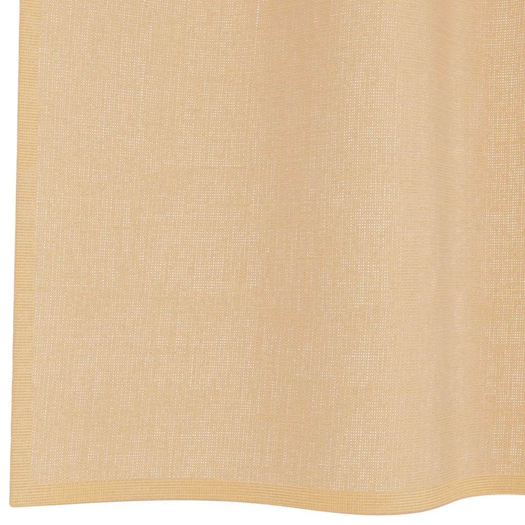 Tende in Voile con Occhielli 2 pz Sabbia 4102123