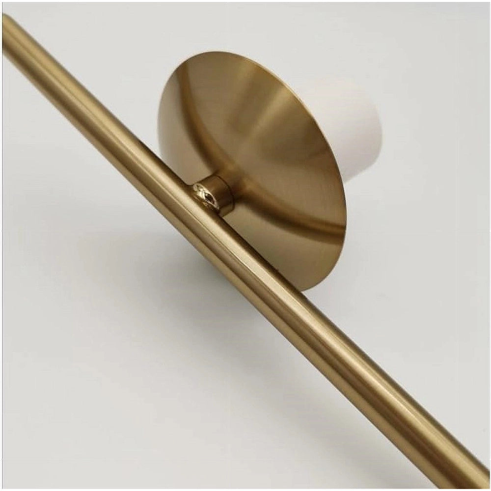 Trade Shop - Lampadario Moderno A Sospensione Oro 7 Sfere G9 Bolle In Vetro Con Cerchio 71683 -
