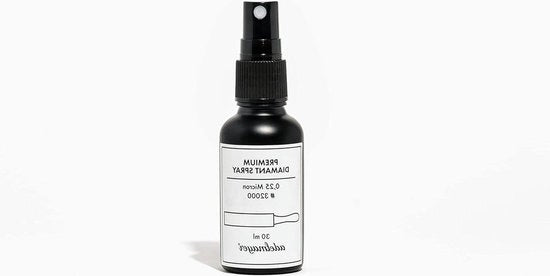 Spray di diamante - 0,25: Micron 32000 grana - spray di lucidatura per aspirapolvere - lame estremamente affilate - 30 ml