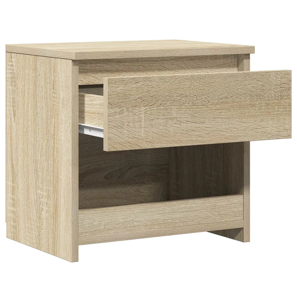 Comodino | Armadio da Notte | Mobiletto da notte Rovere Sonoma 40x30x39 cm in Legno Multistrato