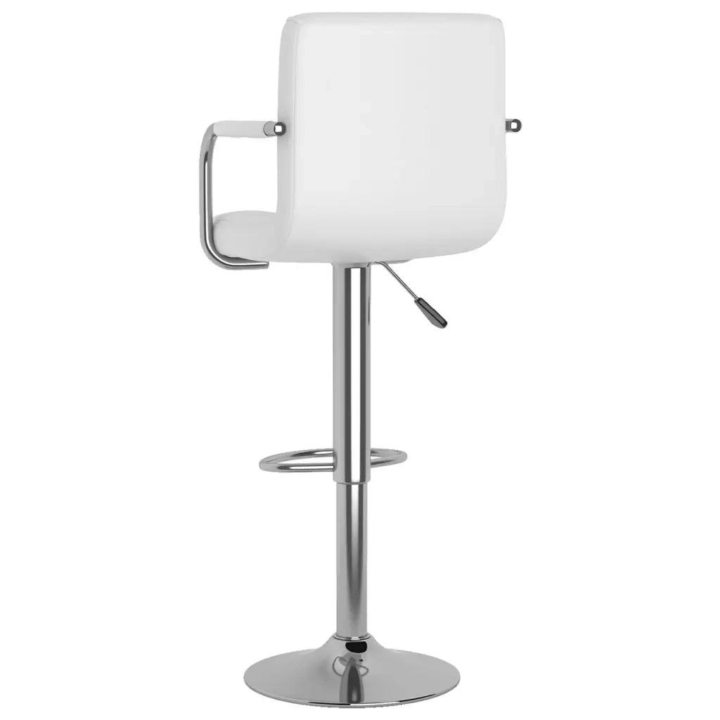 Sgabelli da Bar 2 pz Bianchi in Similpelle  cod mxl 58563