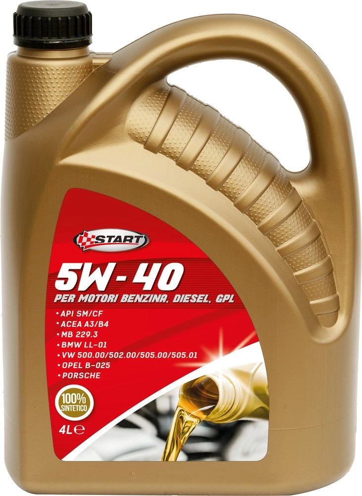 Olio SintDrive Plus 4L 5W40 lubrificante sintetico per motori diesel