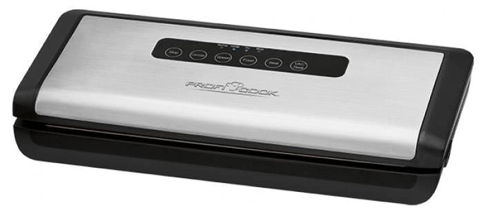 ProfiCook PC-VK 1146 macchina per sottovuoto 800 mbar Nero, Acciaio inox
