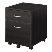 CASSETTIERA PORTADOCUMENTI DA UFFICIO IN LEGNO CON 2 CASSETTI 40 X 44 X 54.6 CM