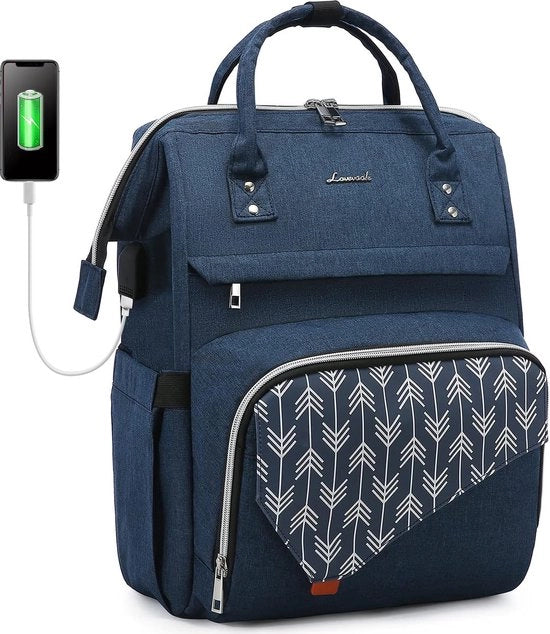 Borsa portatile per donne, 15,6 pollici, borsa scolastica